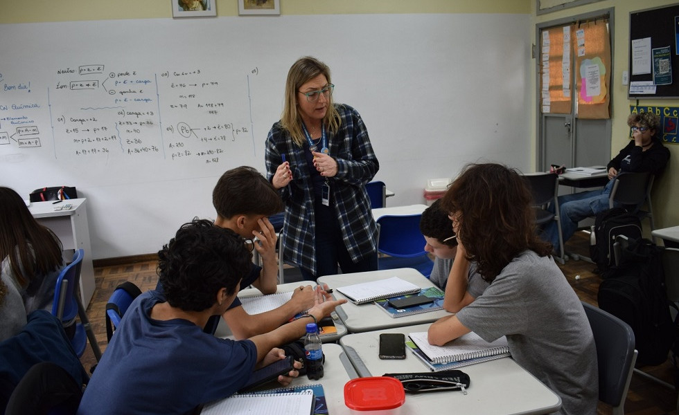 A professora que carrega no DNA a paixão pela sala de aula